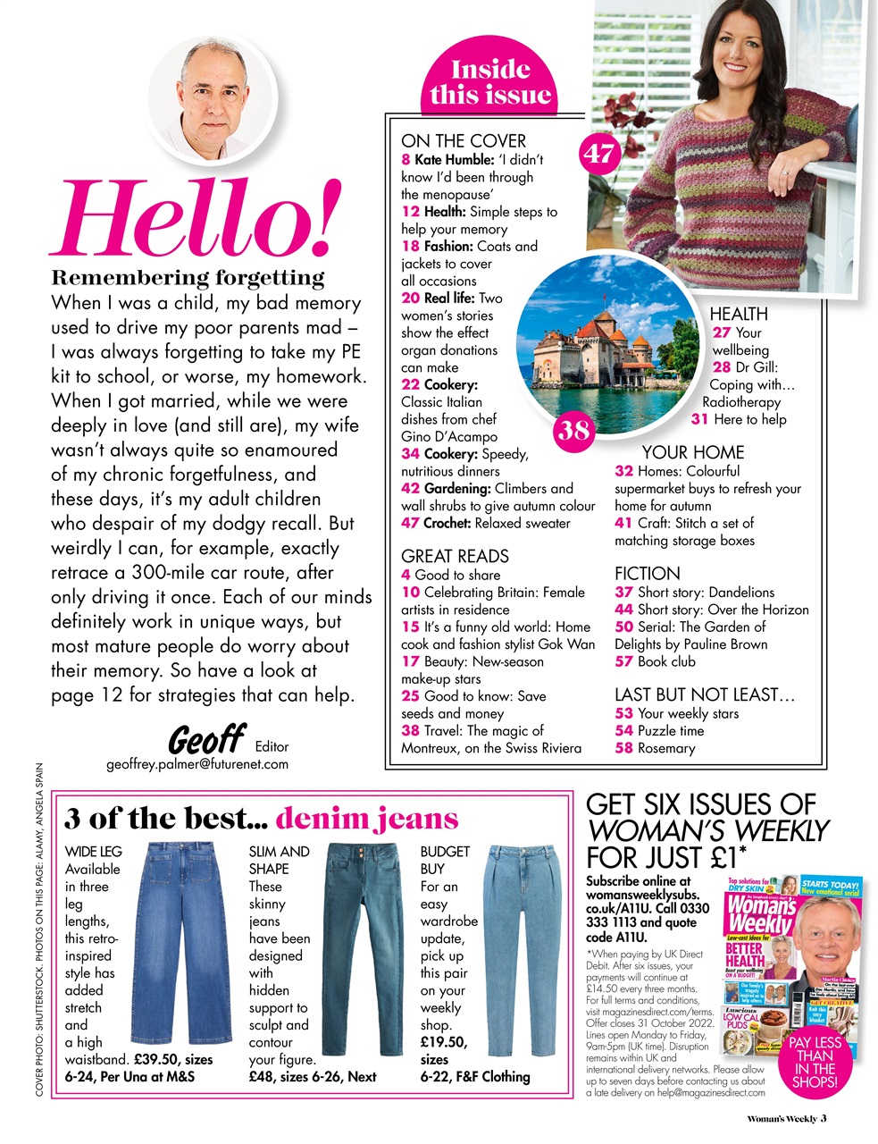 Woman's Weekly Preview Pages