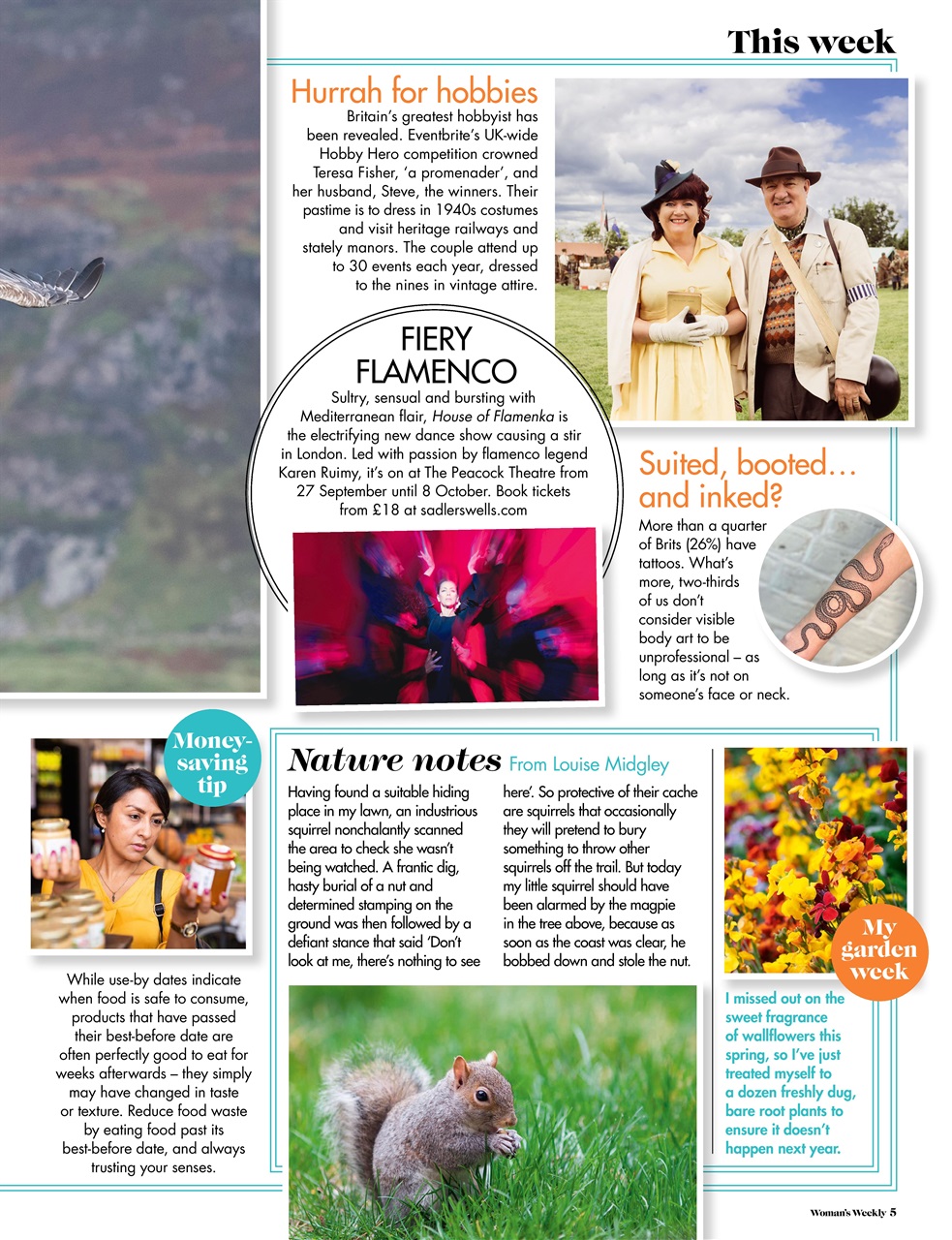 Woman's Weekly Preview Pages