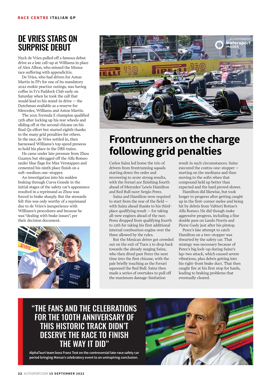 Autosport Preview Pages