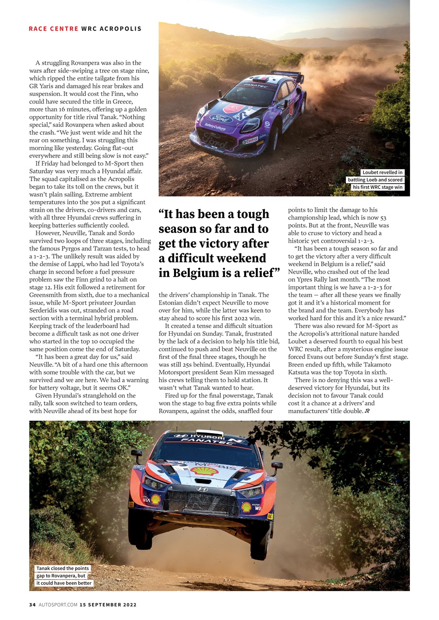 Autosport Preview Pages