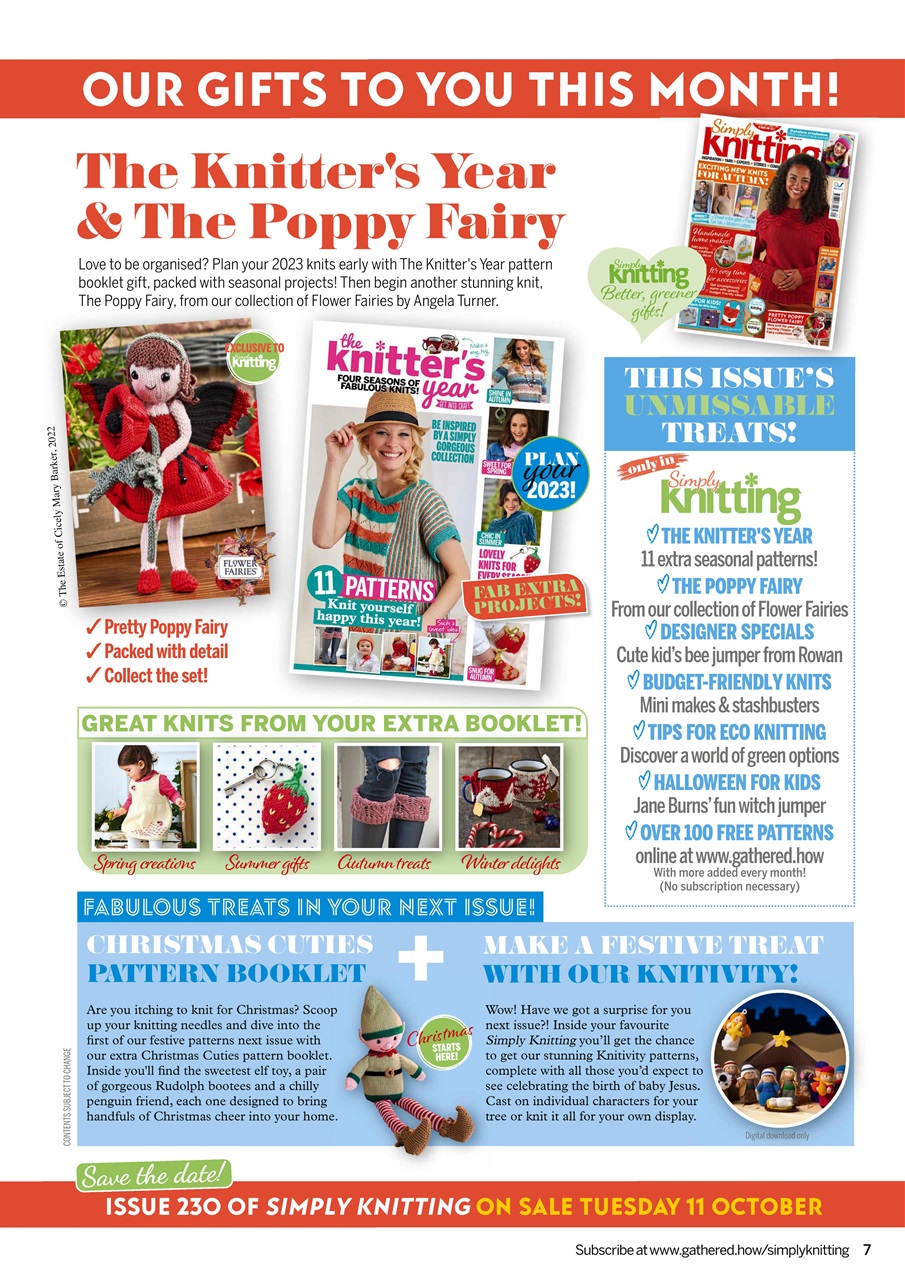 Simply Knitting Preview Pages