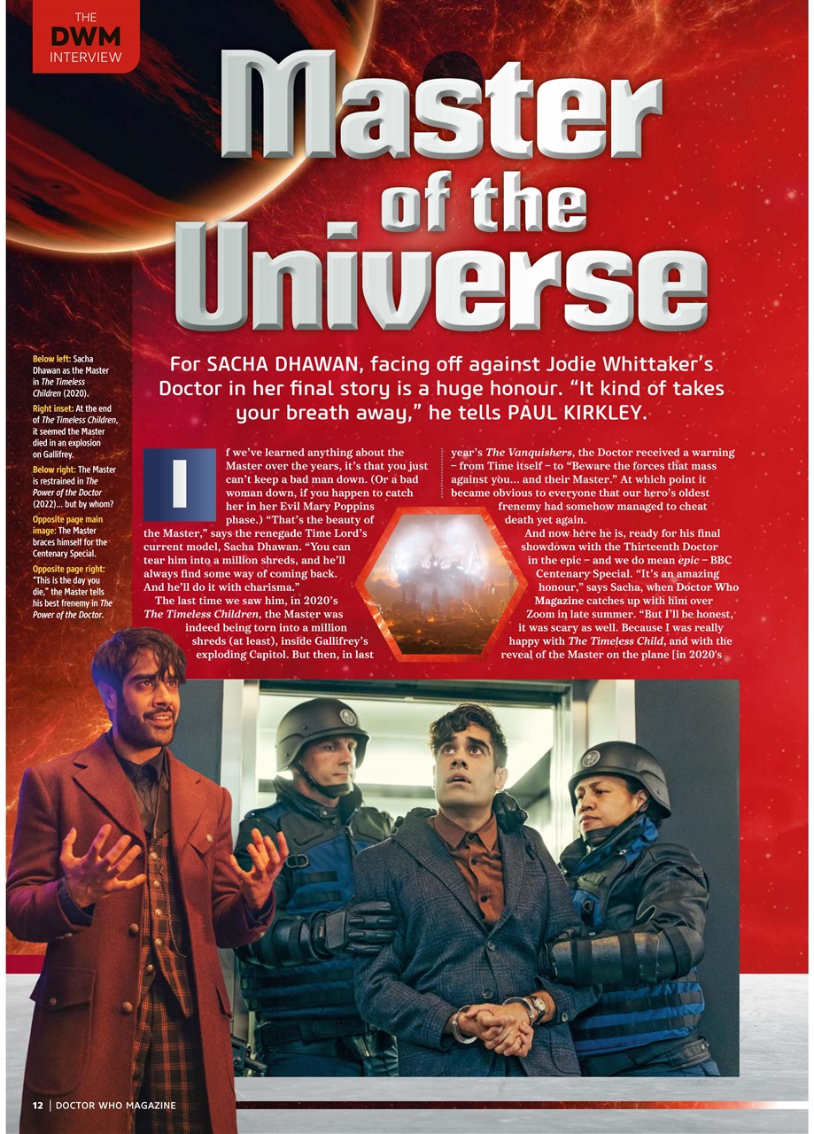 Doctor Who Magazine Preview Pages