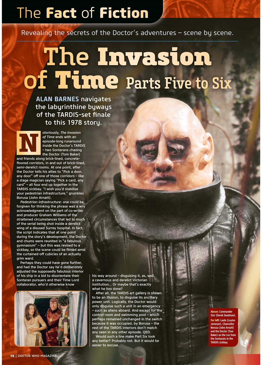 Doctor Who Magazine Preview Pages