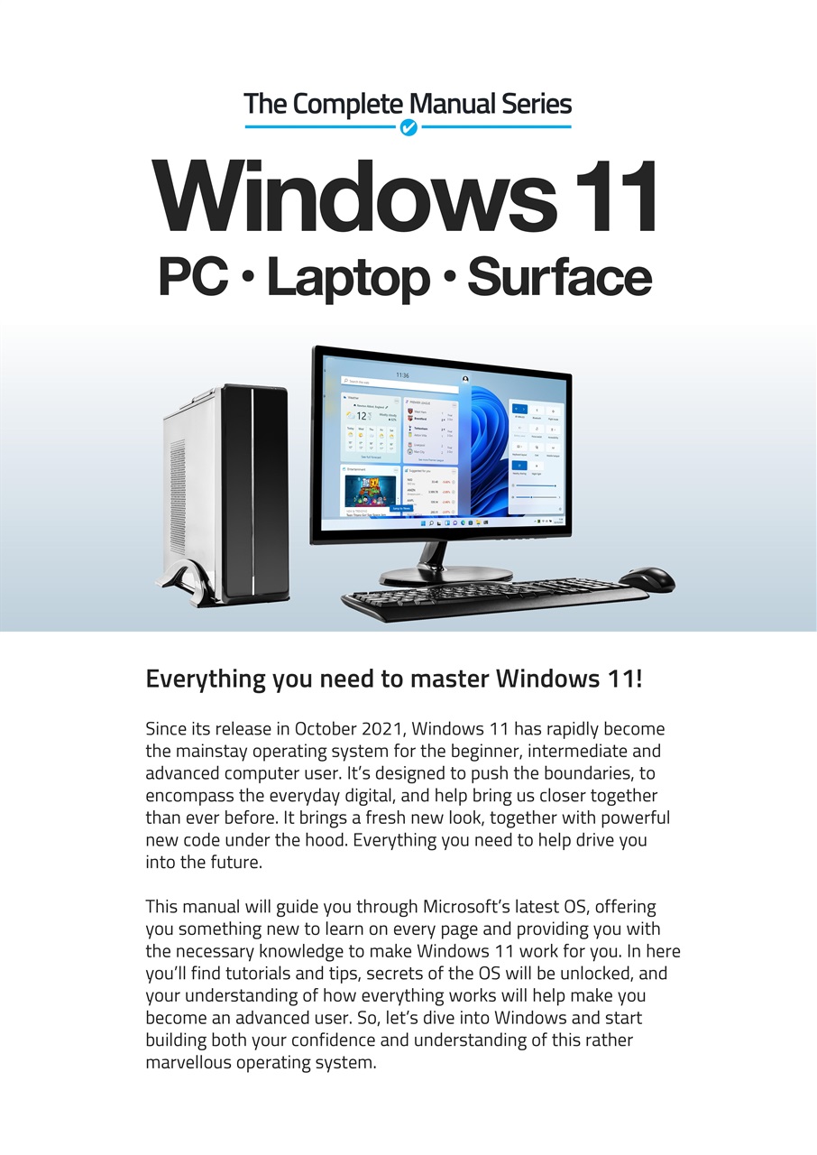 Windows 11 The Complete Manual Preview Pages