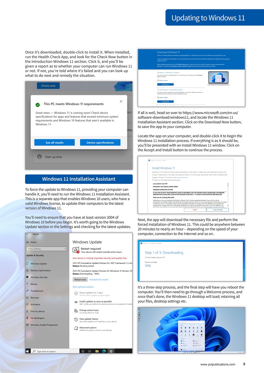 Windows 11 The Complete Manual Preview Pages