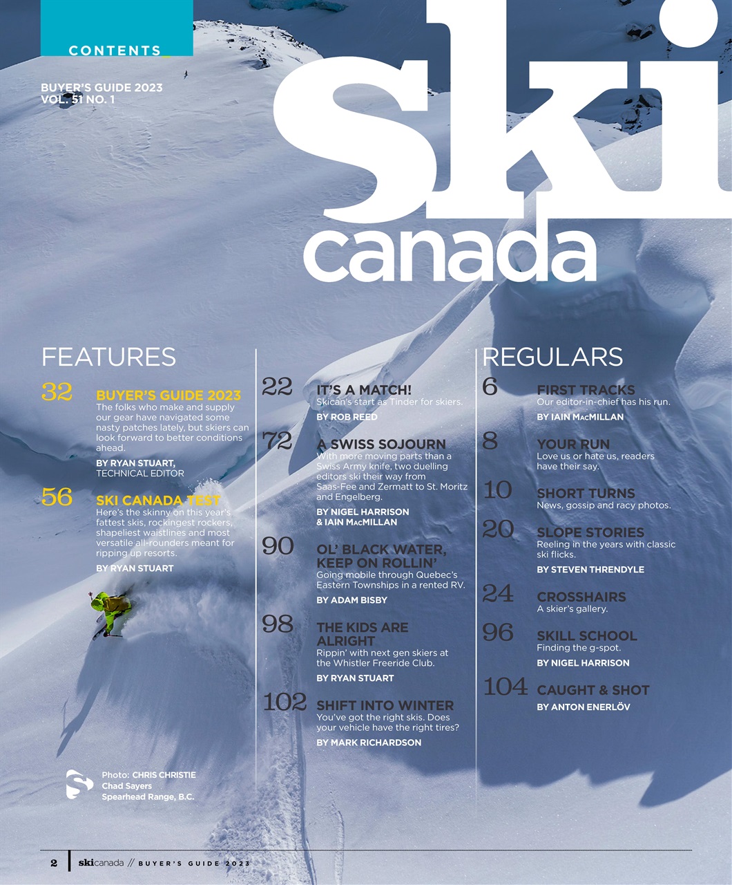 Ski Canada Preview Pages