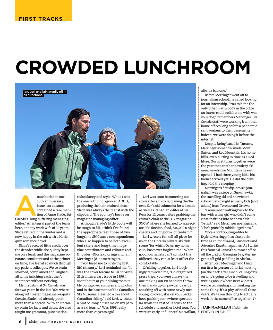 Ski Canada Preview Pages