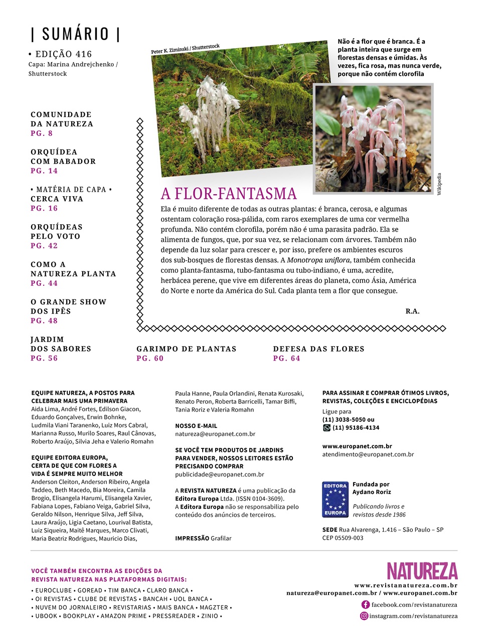 Natureza Preview Pages