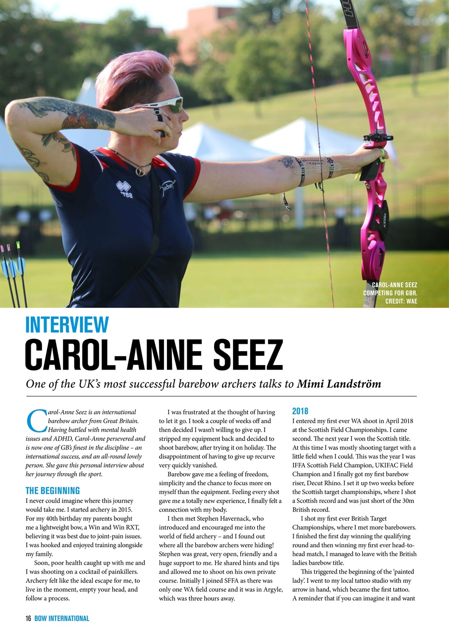 Bow International Preview Pages