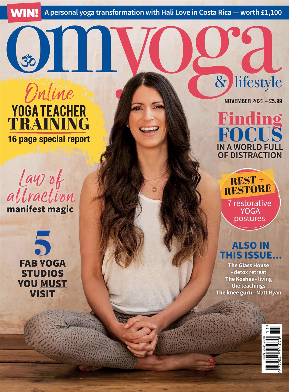 OM Yoga Magazine Preview Pages