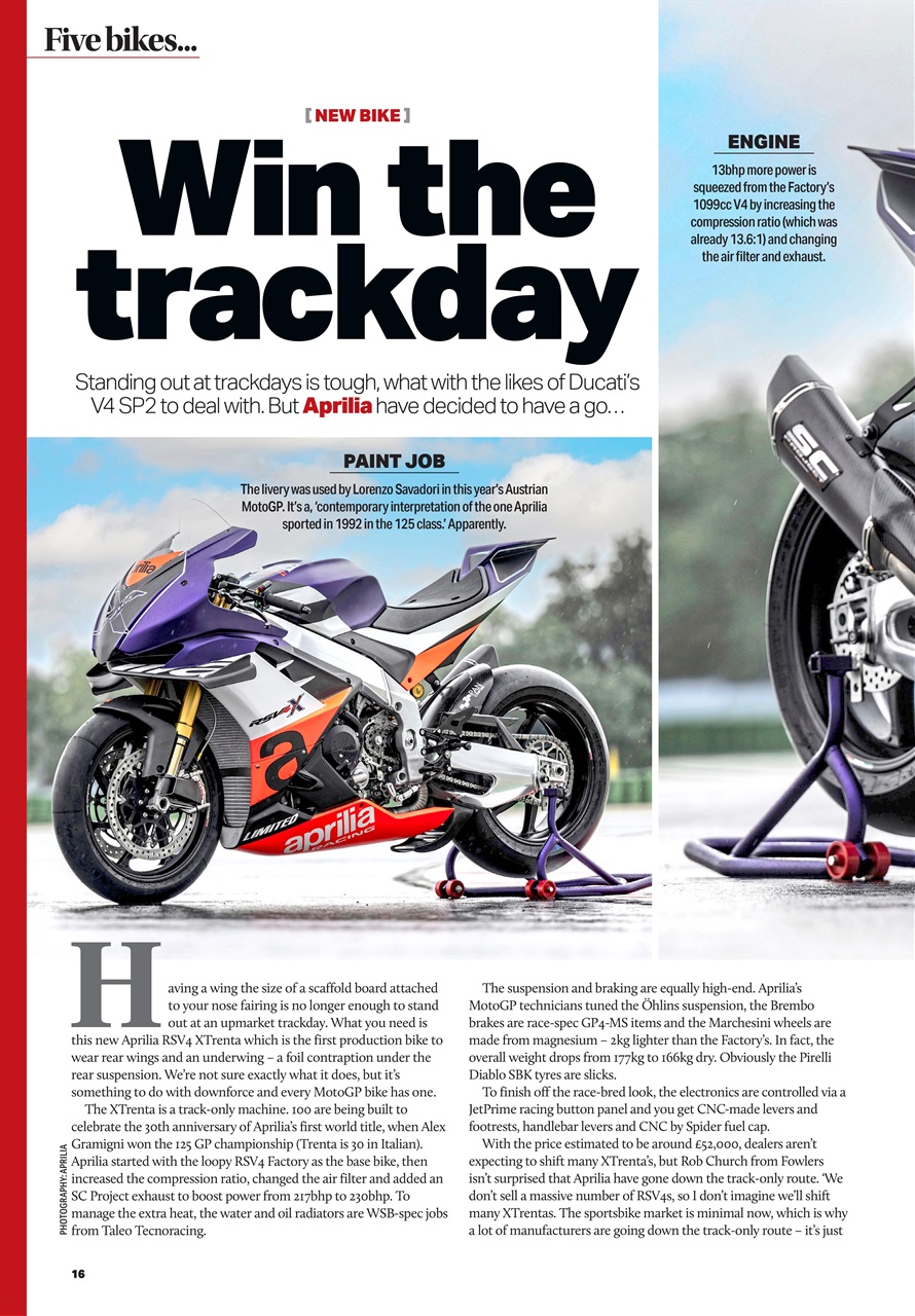 Bike Preview Pages