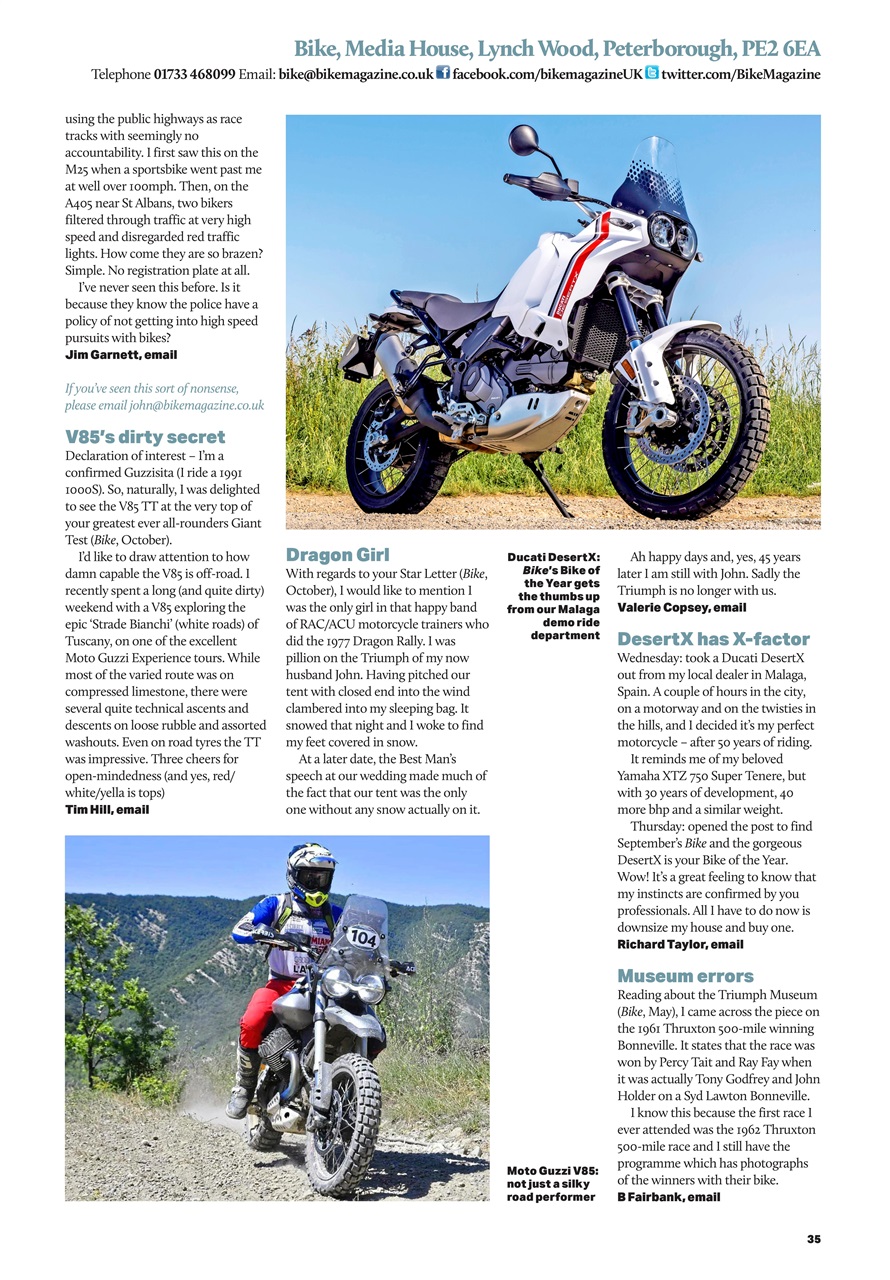 Bike Preview Pages