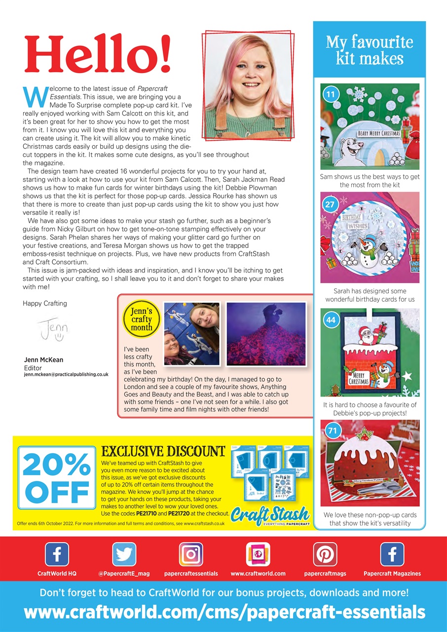 Papercraft Essentials Preview Pages