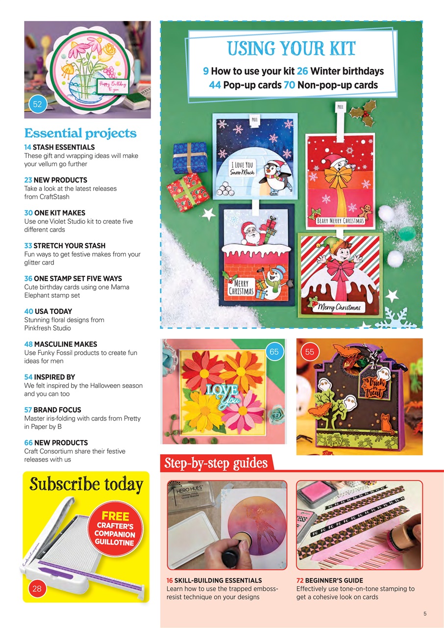 Papercraft Essentials Preview Pages