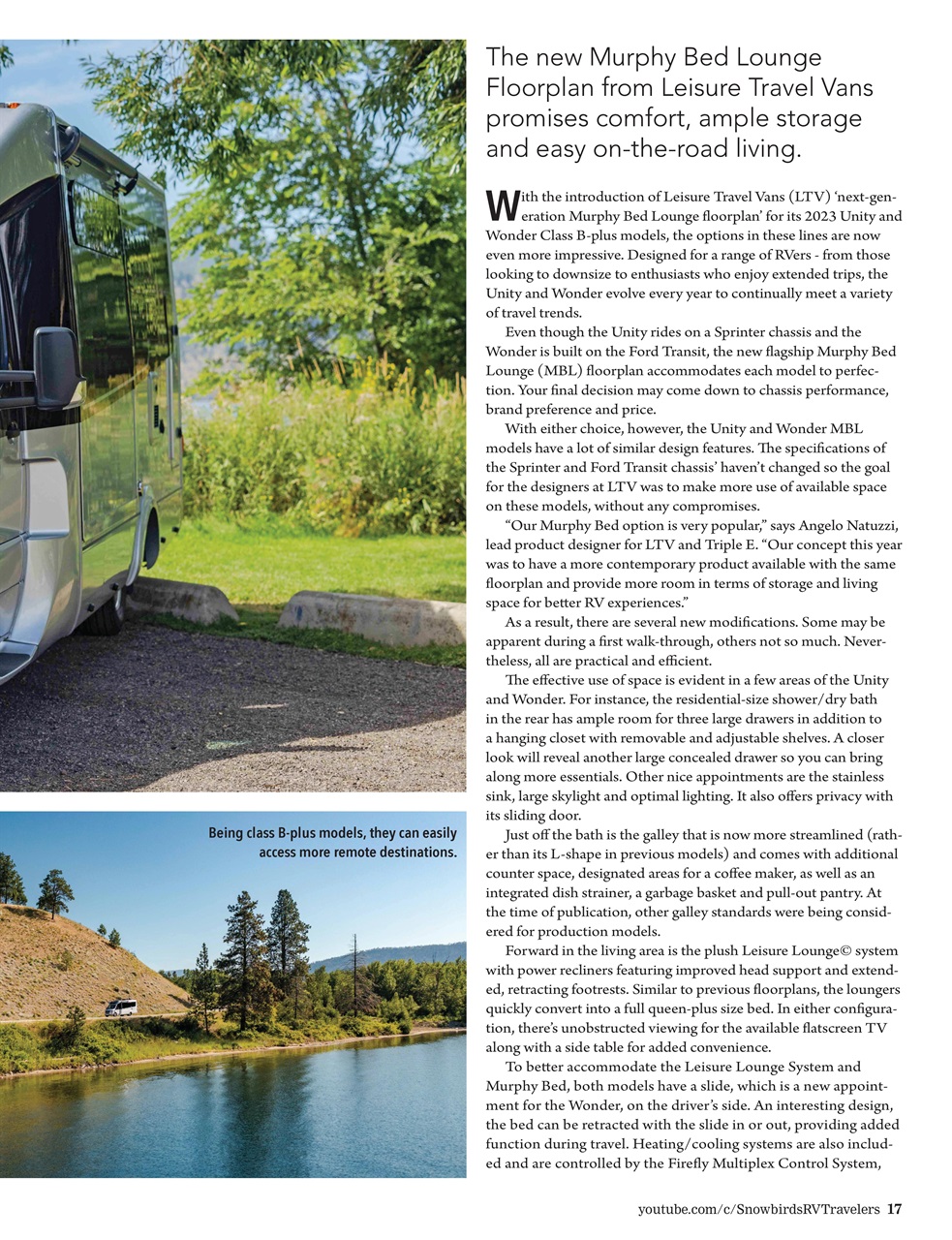 Snowbirds & RV Travelers Preview Pages