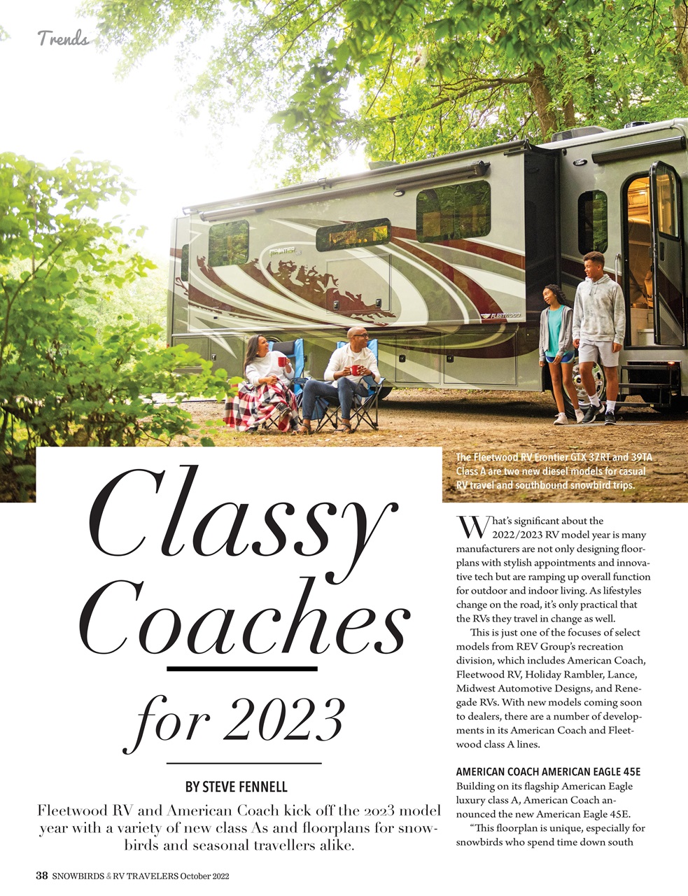 Snowbirds & RV Travelers Preview Pages