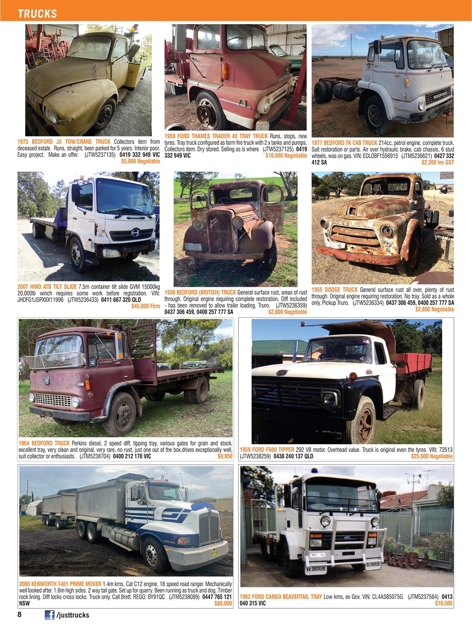 JUST TRUCKS Preview Pages