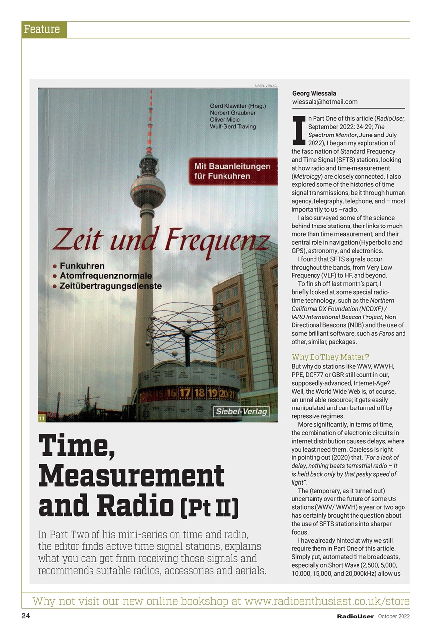 Radio User Preview Pages