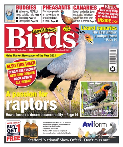 Cage & Aviary Birds issue 