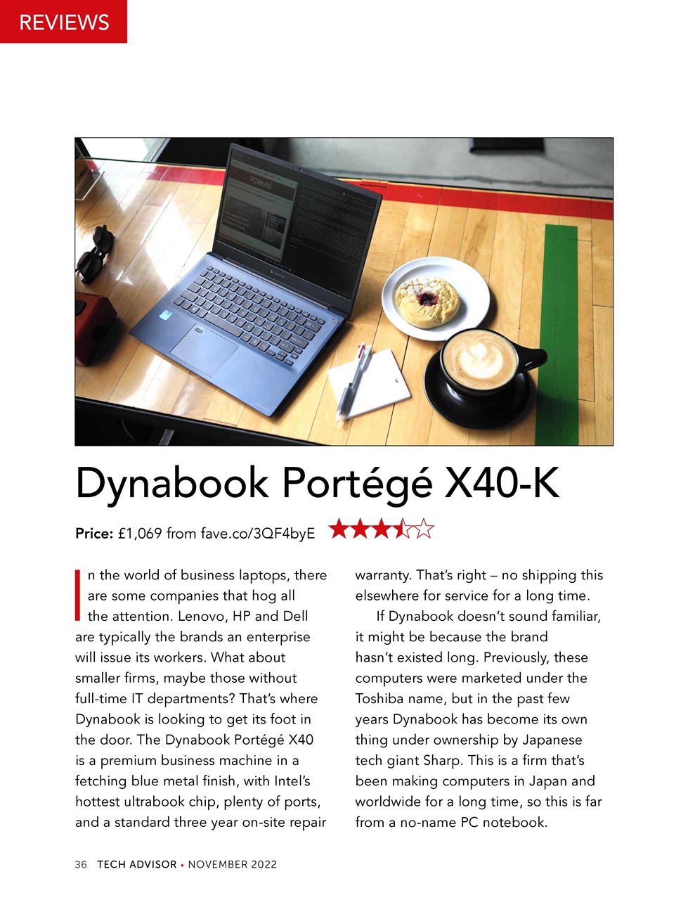 Tech Advisor Preview Pages