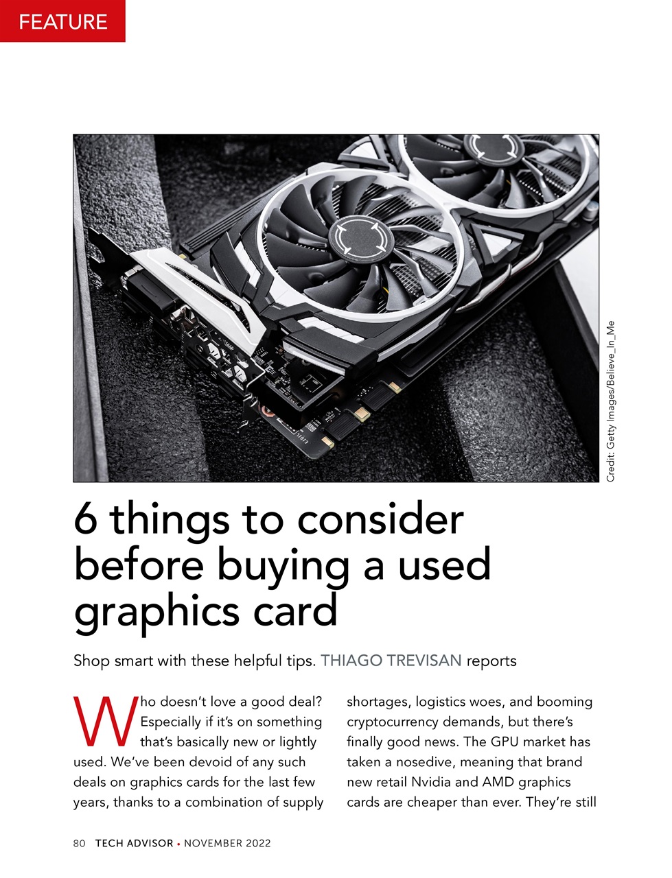 Tech Advisor Preview Pages