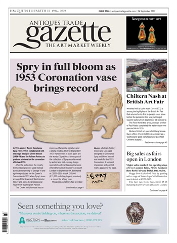 Antiques Trade Gazette issue 2560