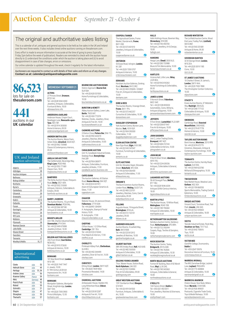 Antiques Trade Gazette Preview Pages