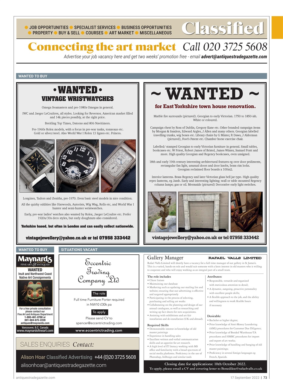 Antiques Trade Gazette Preview Pages