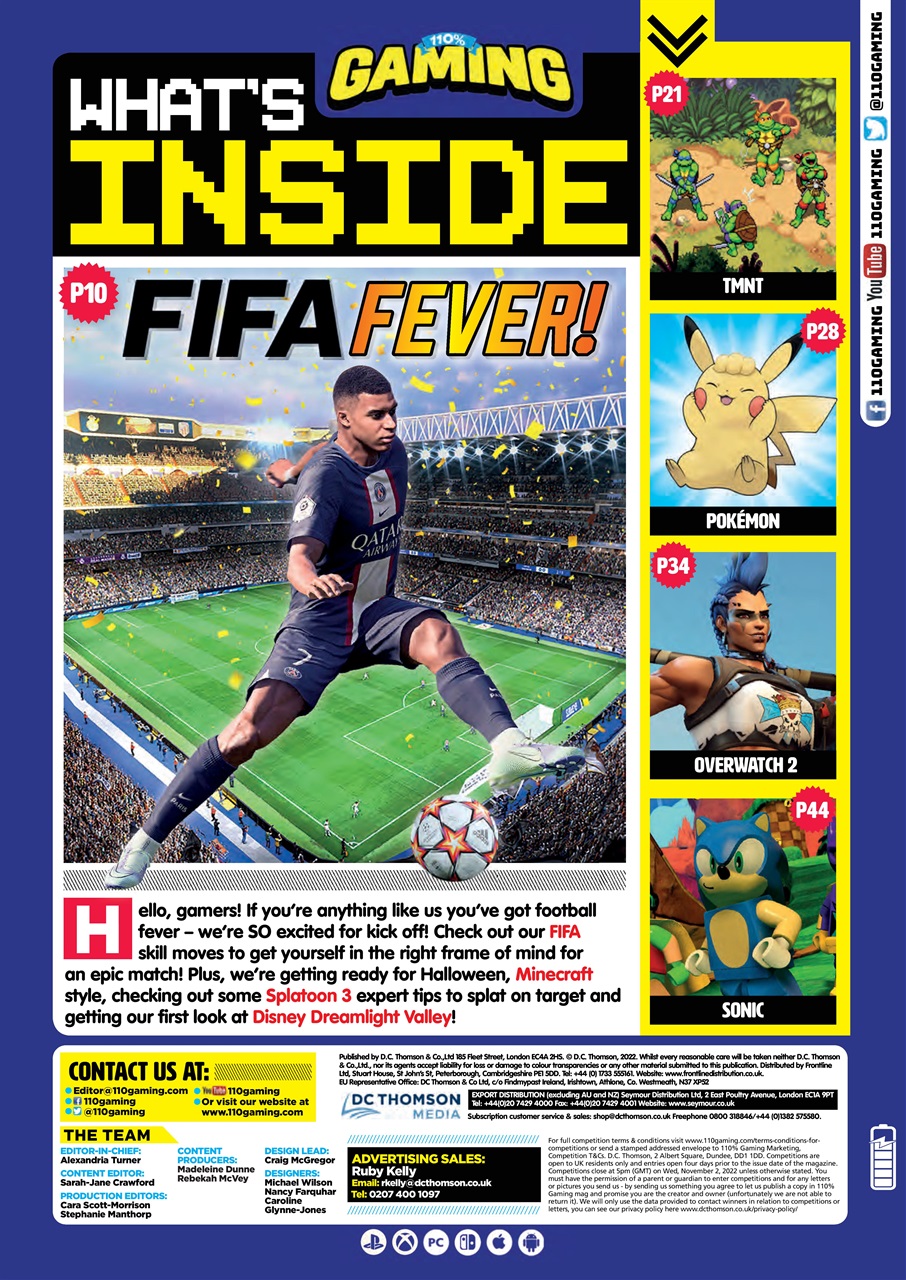 110% Gaming Preview Pages