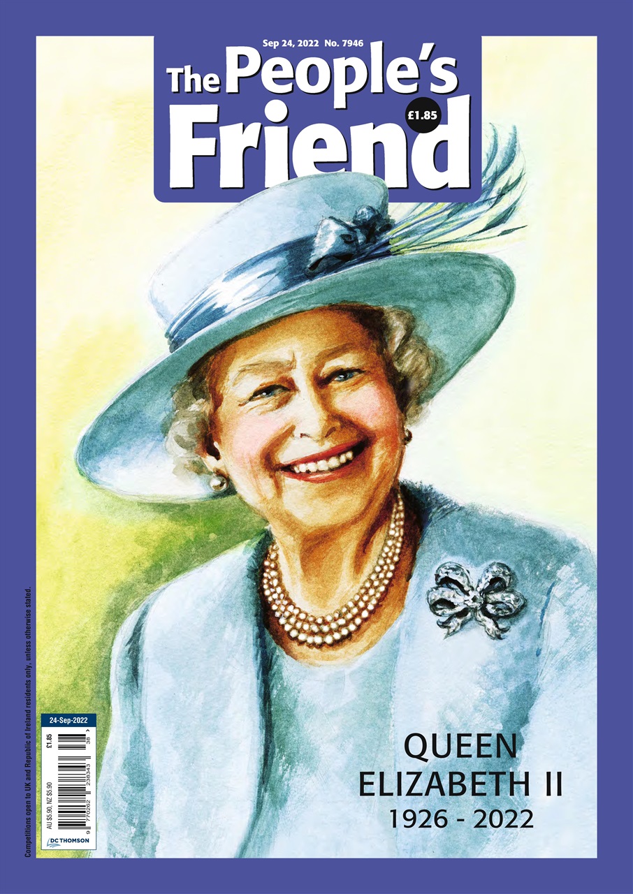 The People’s Friend Magazine 24/09/2022 Back Issue