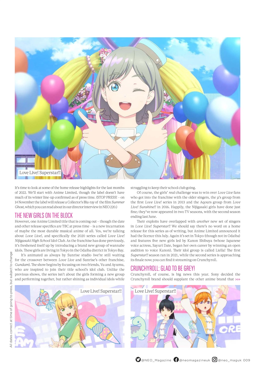 NEO Magazine Preview Pages