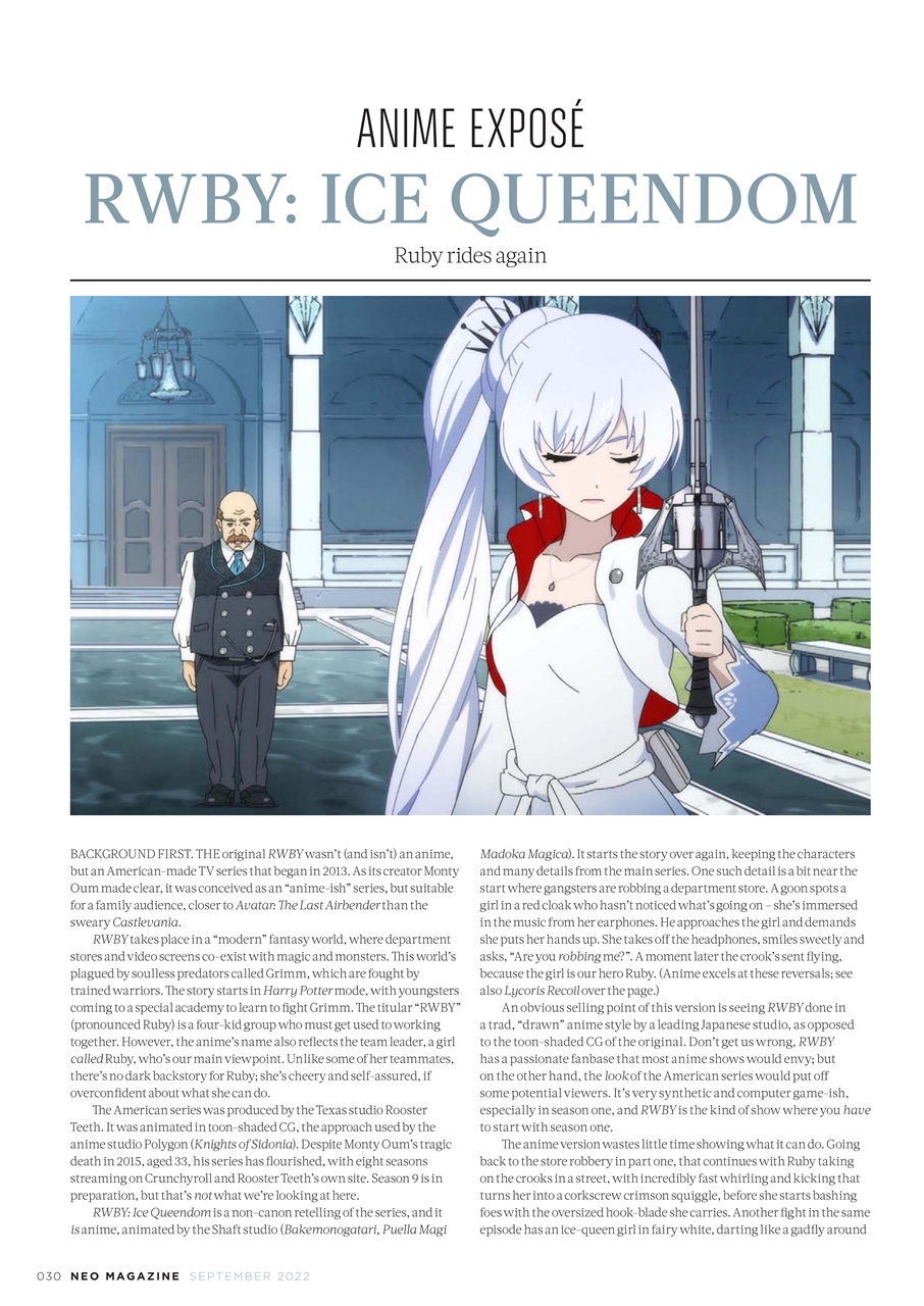 NEO Magazine Preview Pages