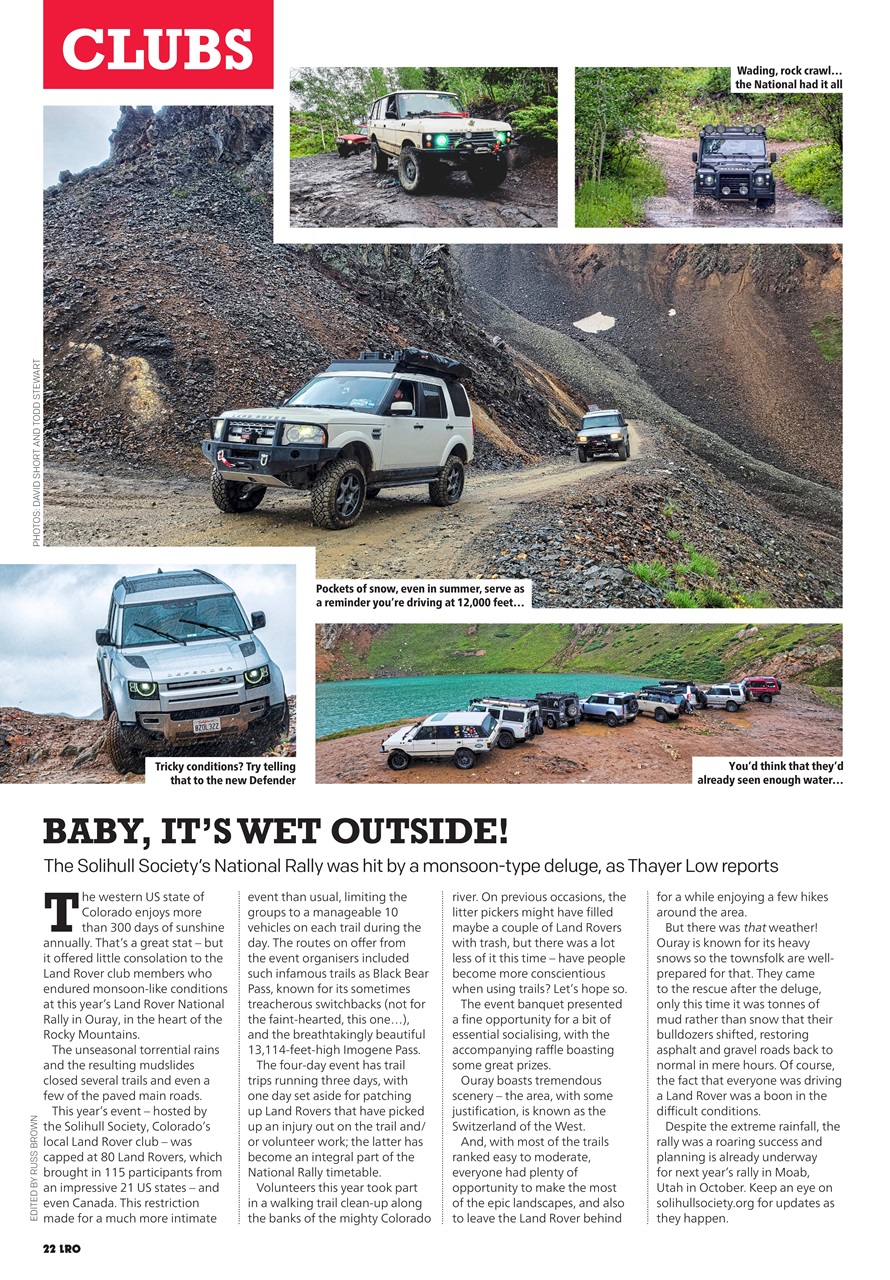 Land Rover Owner Preview Pages