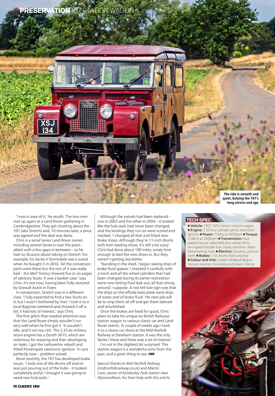 Land Rover Owner Preview Pages