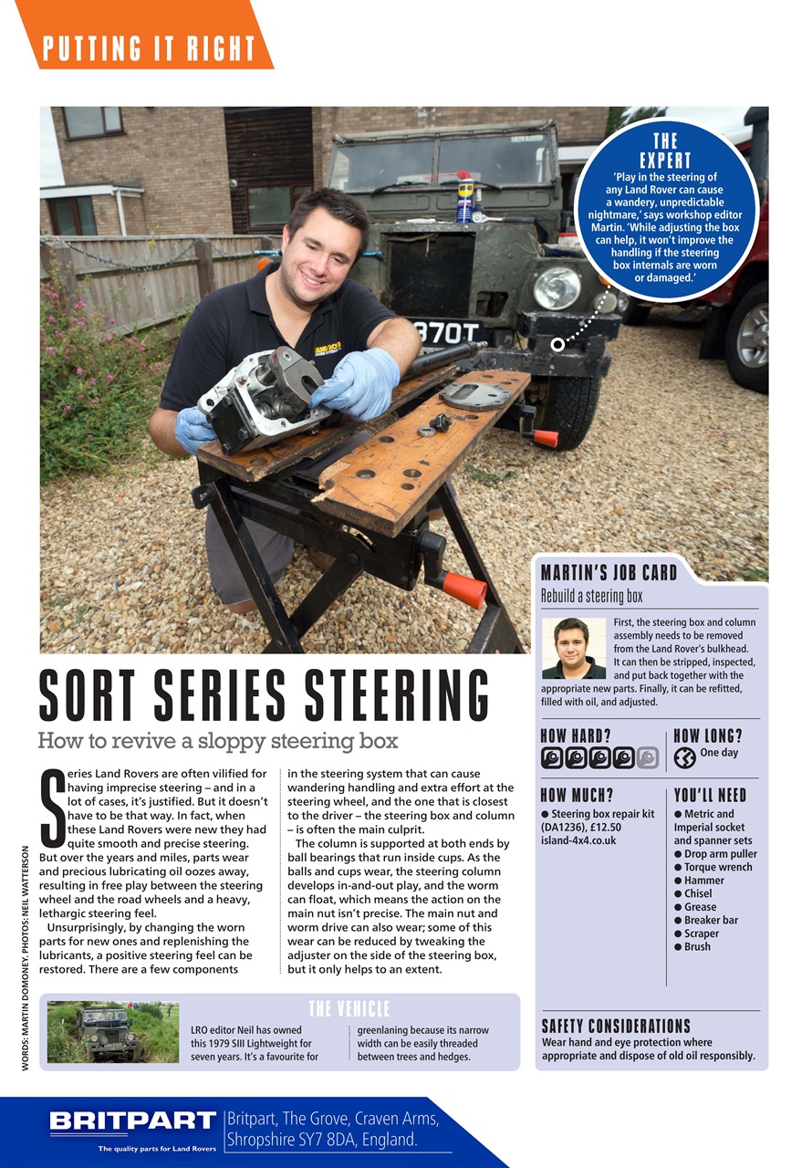 Land Rover Owner Preview Pages