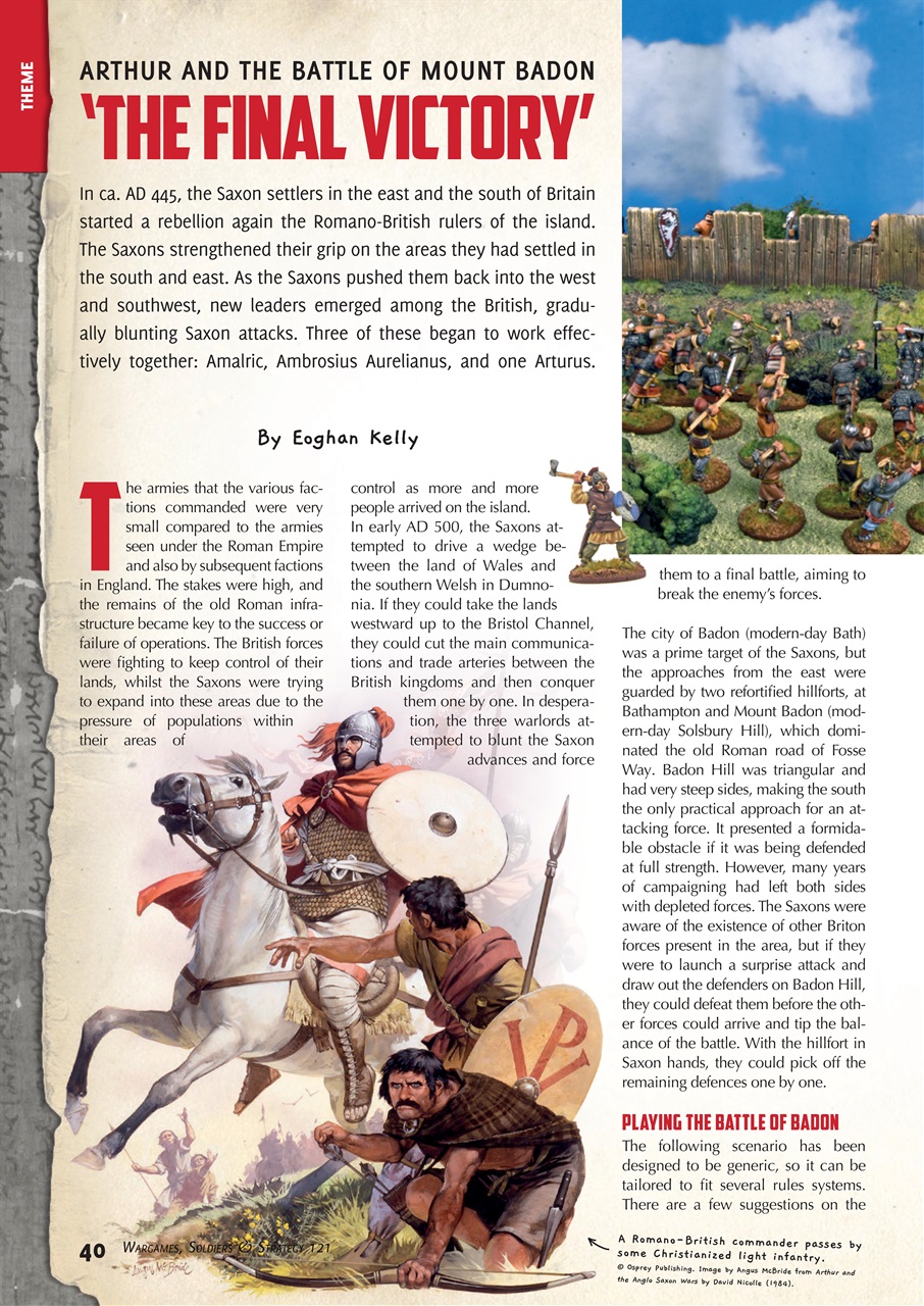 Wargames, Soldiers & Strategy Preview Pages