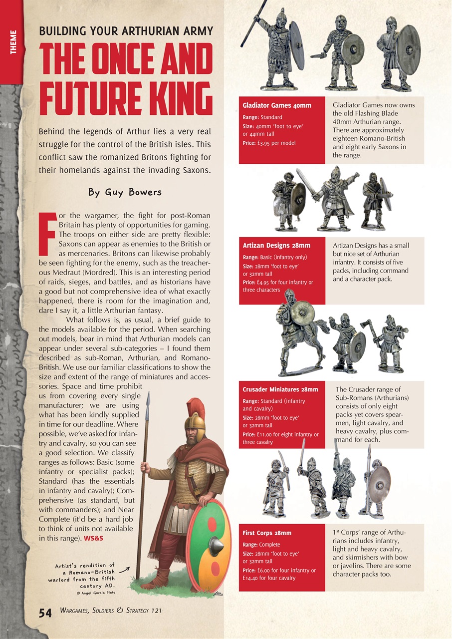 Wargames, Soldiers & Strategy Preview Pages