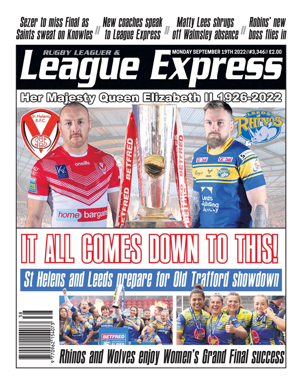 League Express Preview Pages