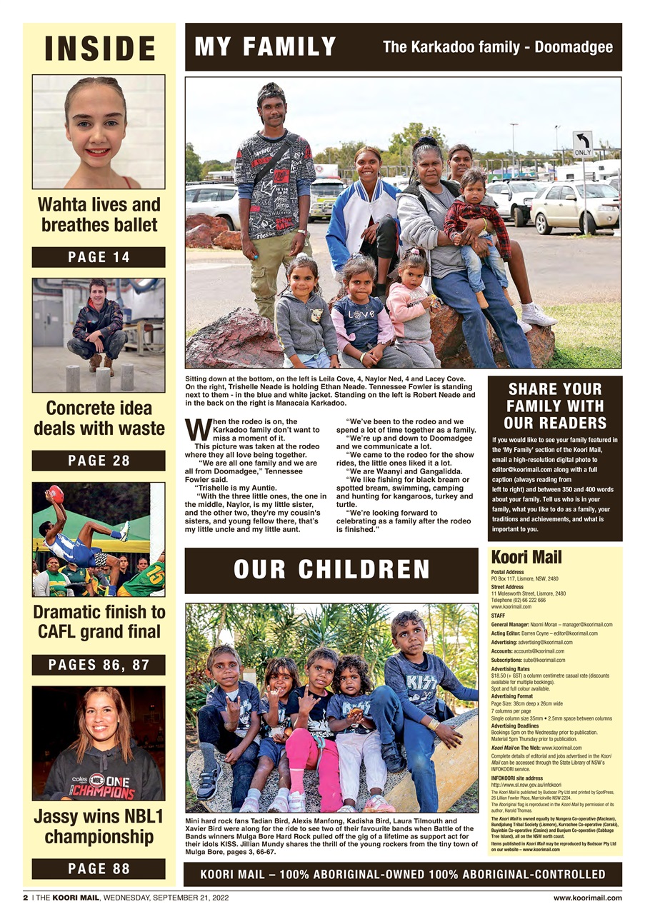Koori Mail Preview Pages