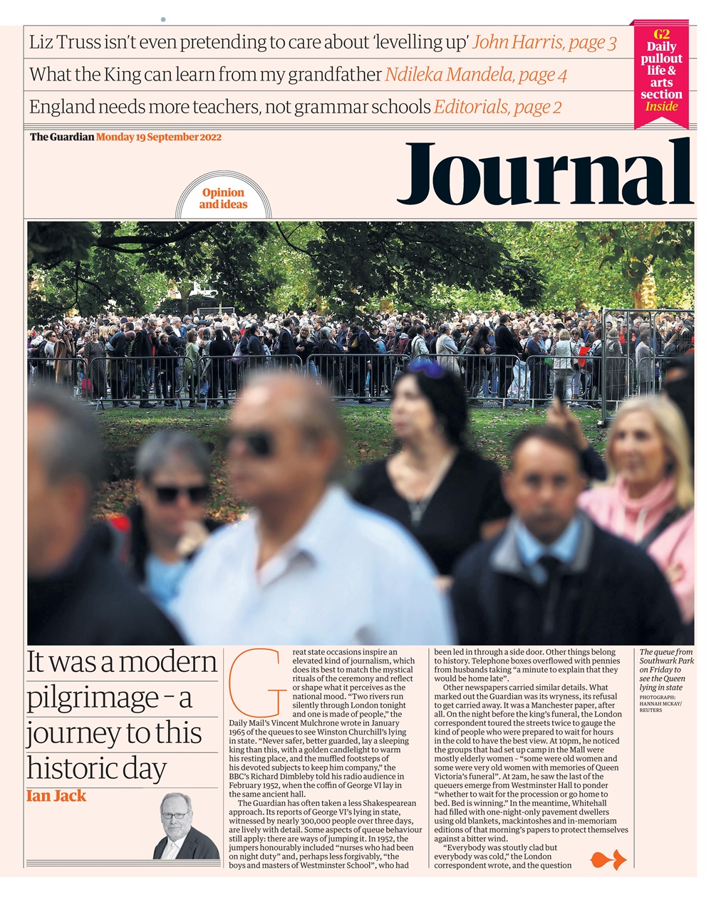 The Guardian Newspaper Preview Pages
