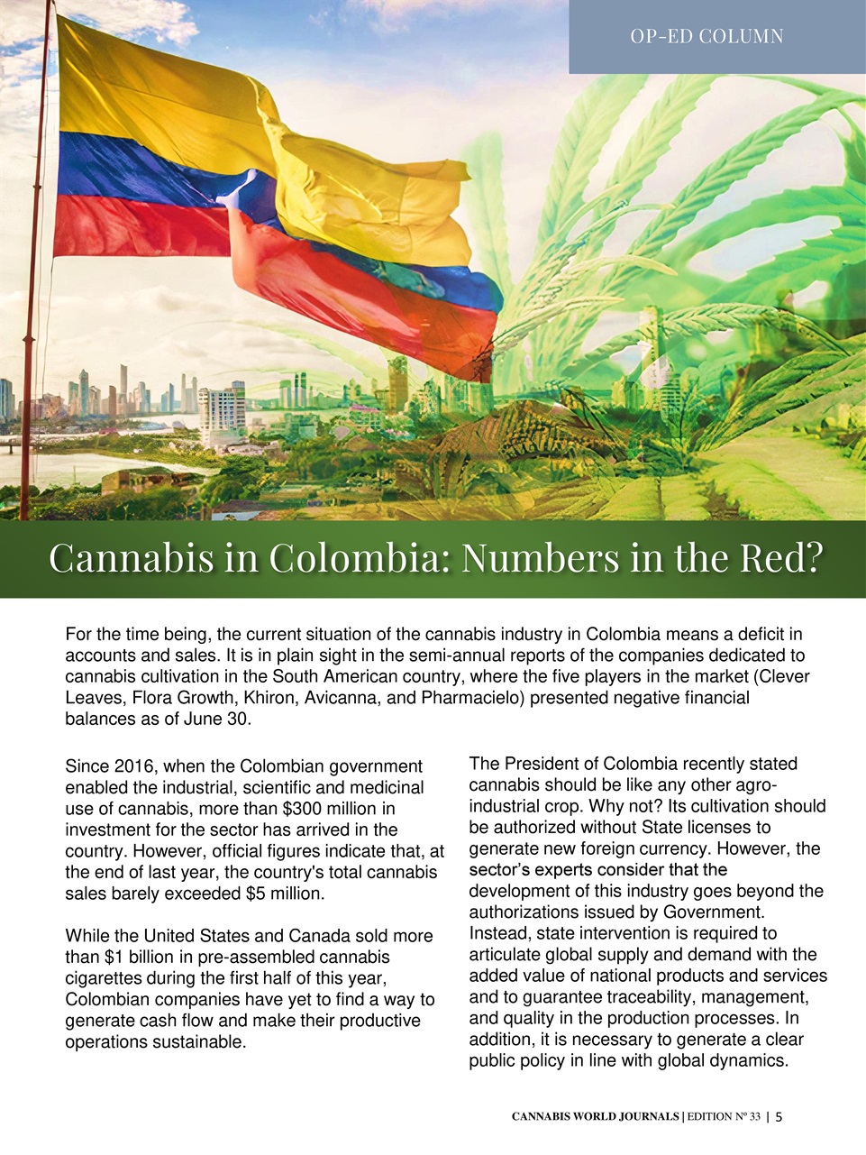 Cannabis World Journals Preview Pages