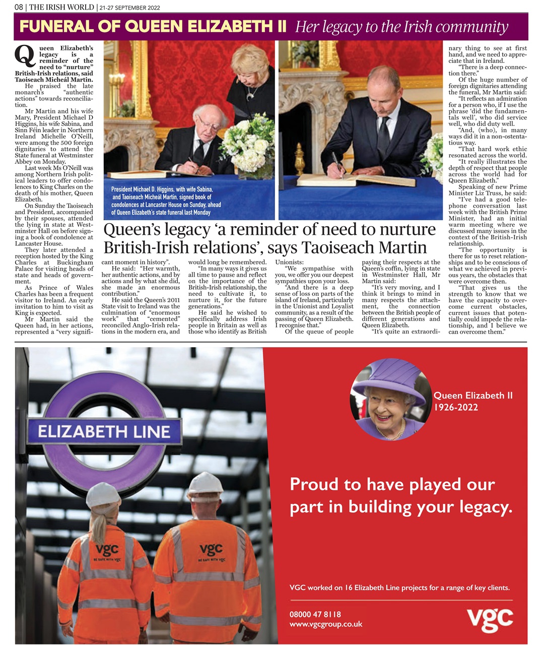 Irish World Preview Pages