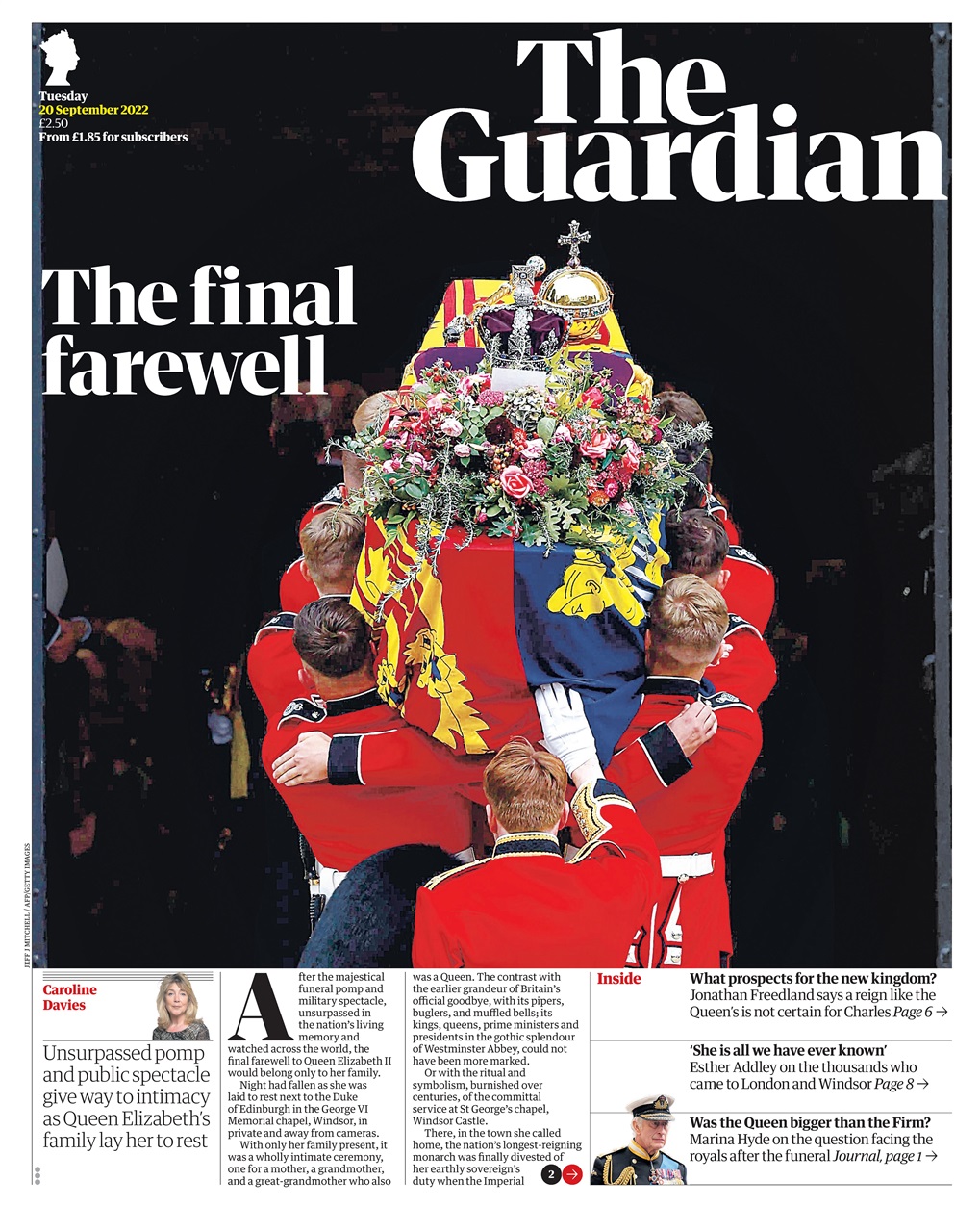 The Guardian Newspaper Preview Pages