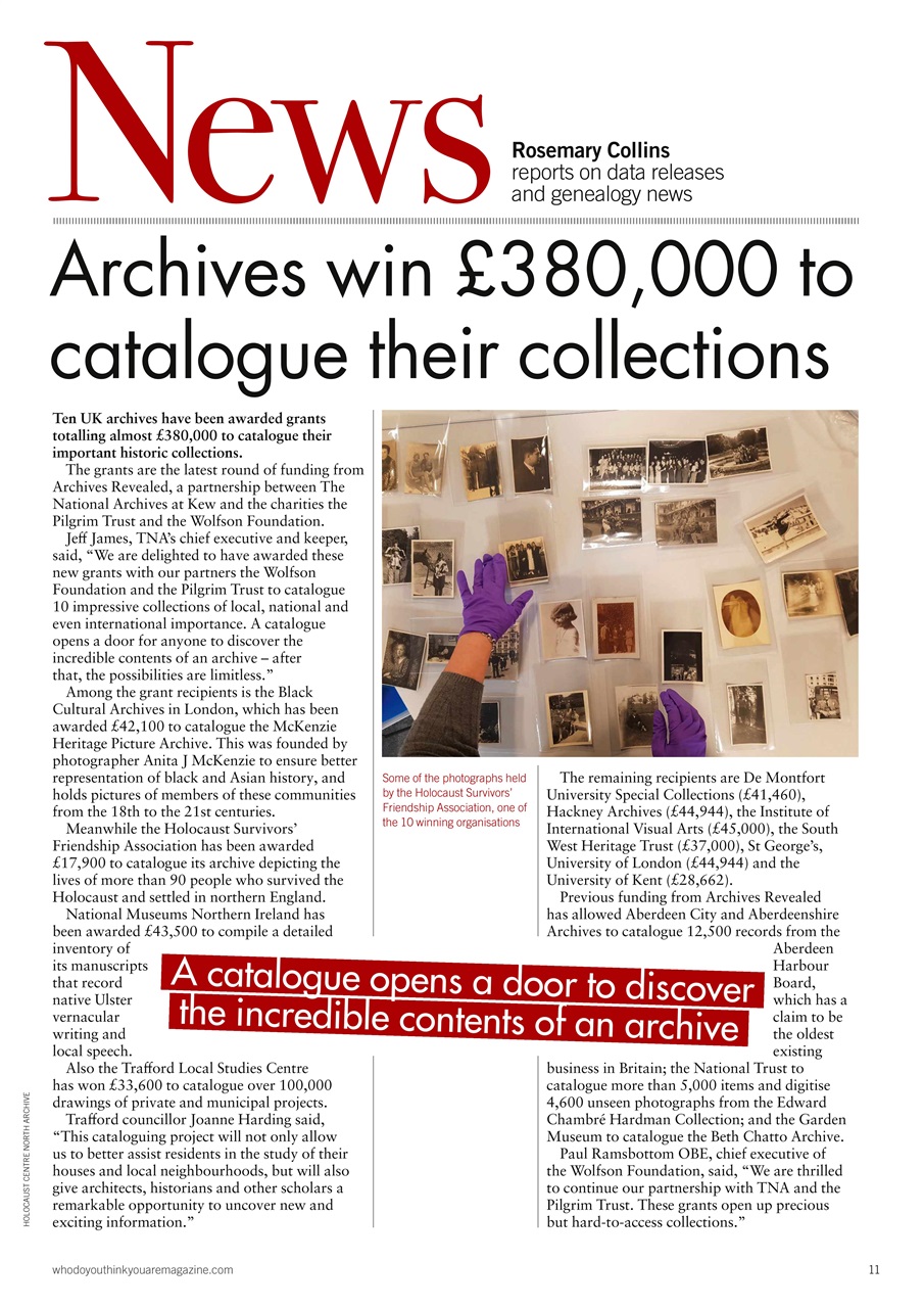 Who Do You Think You Are? Preview Pages