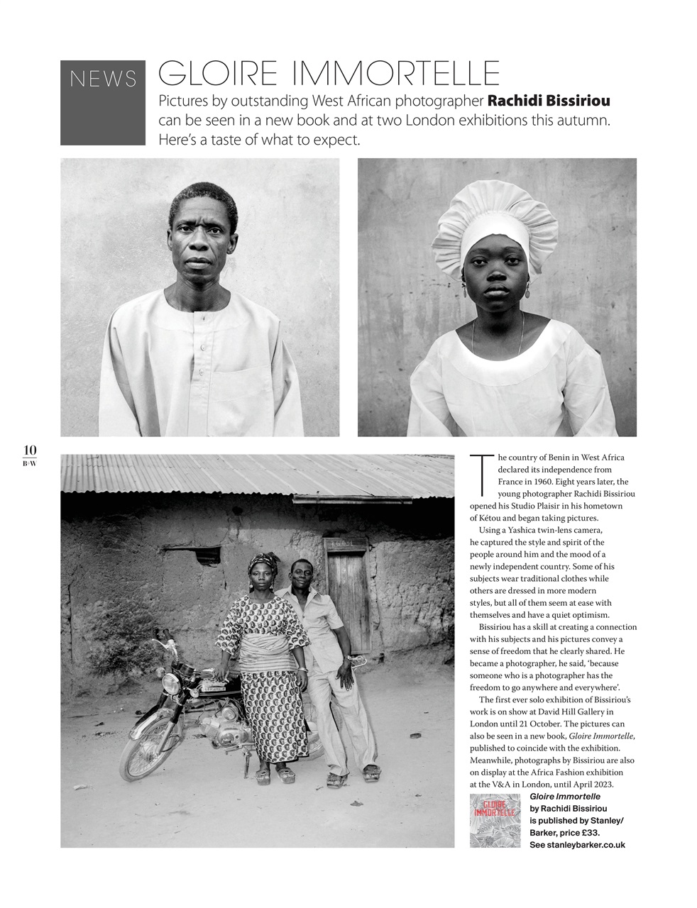 Black+White Photography Preview Pages