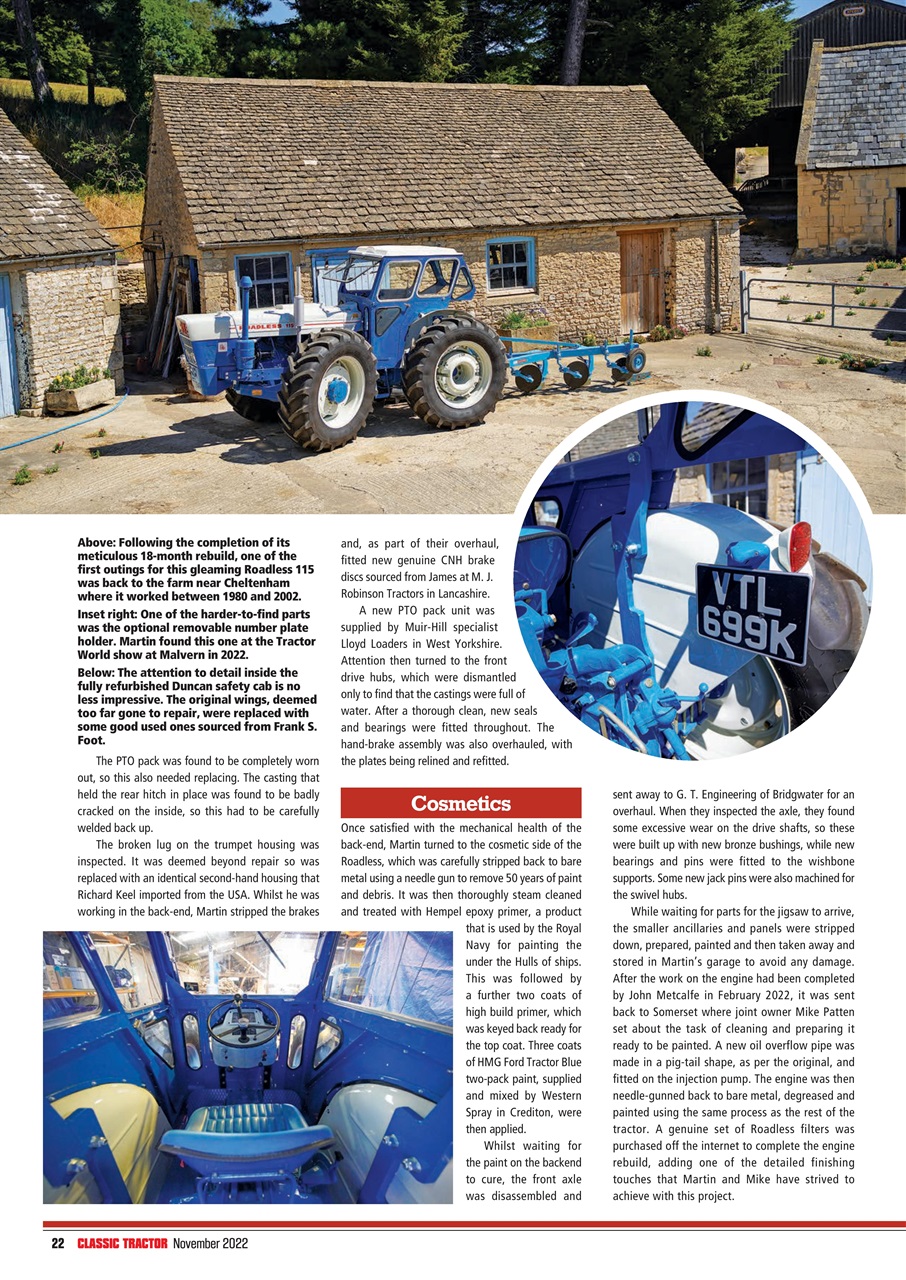 Classic Tractor Preview Pages