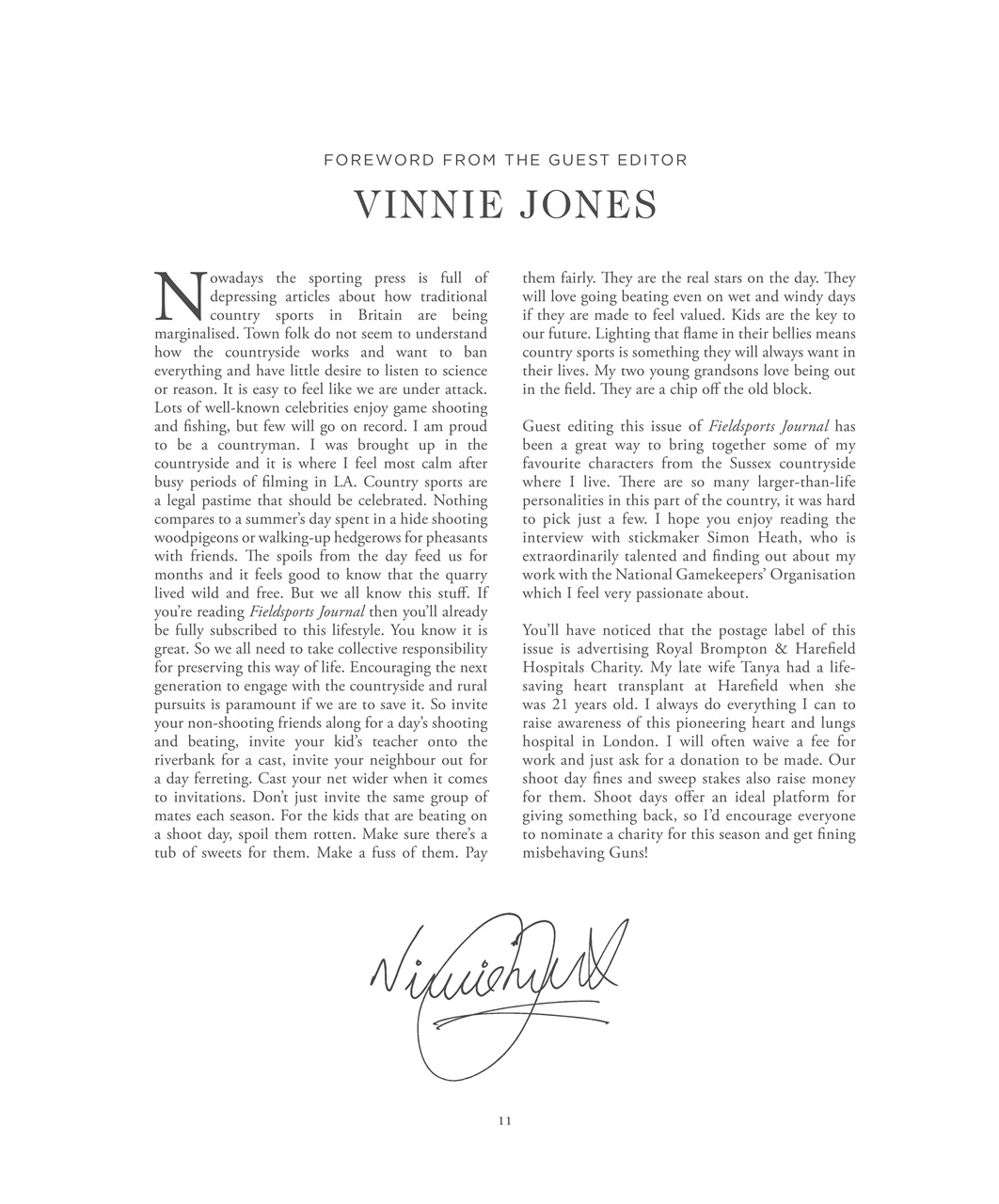 Fieldsports Journal Preview Pages