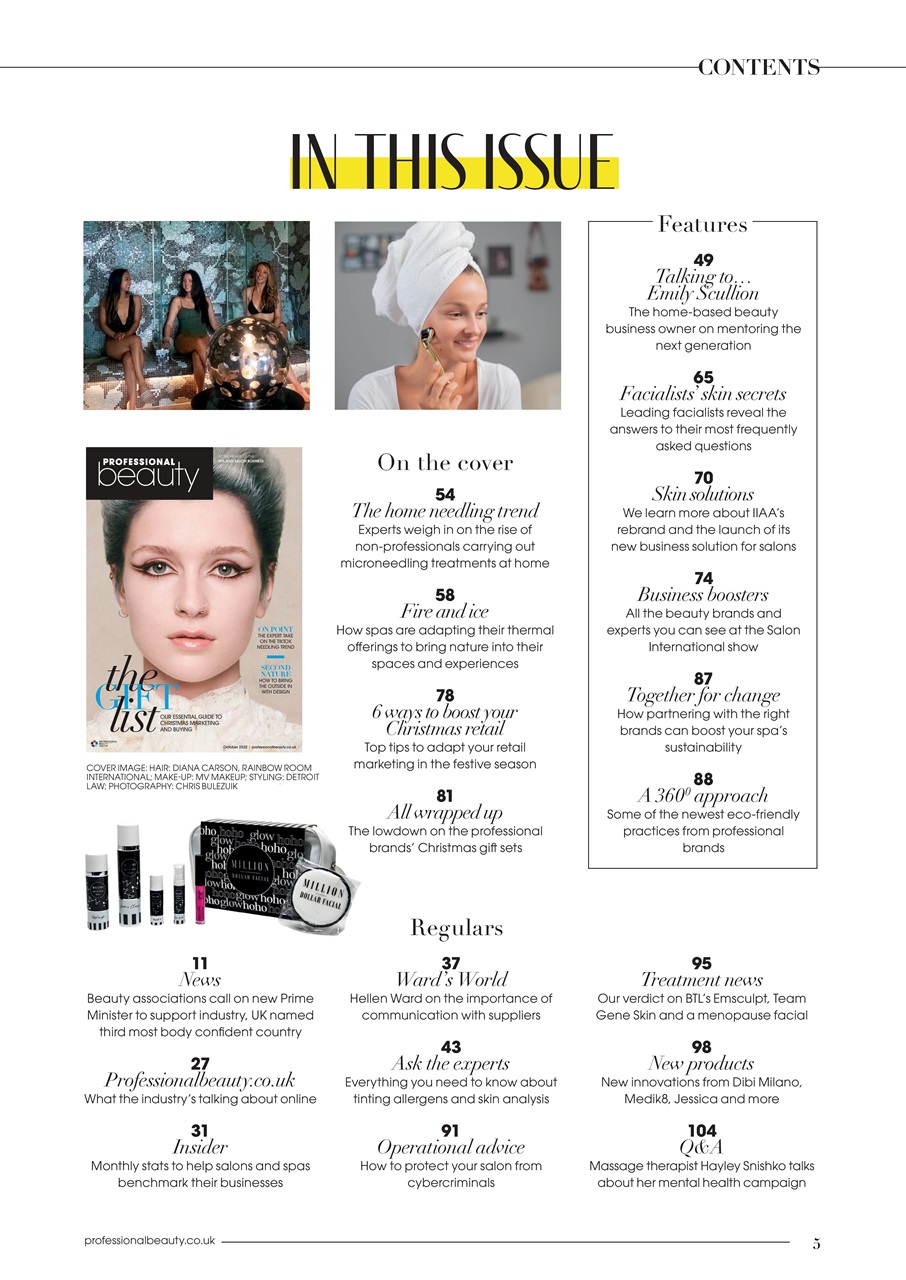 Professional Beauty Preview Pages