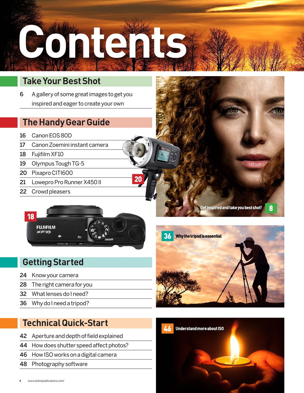 Digital Camera User Preview Pages