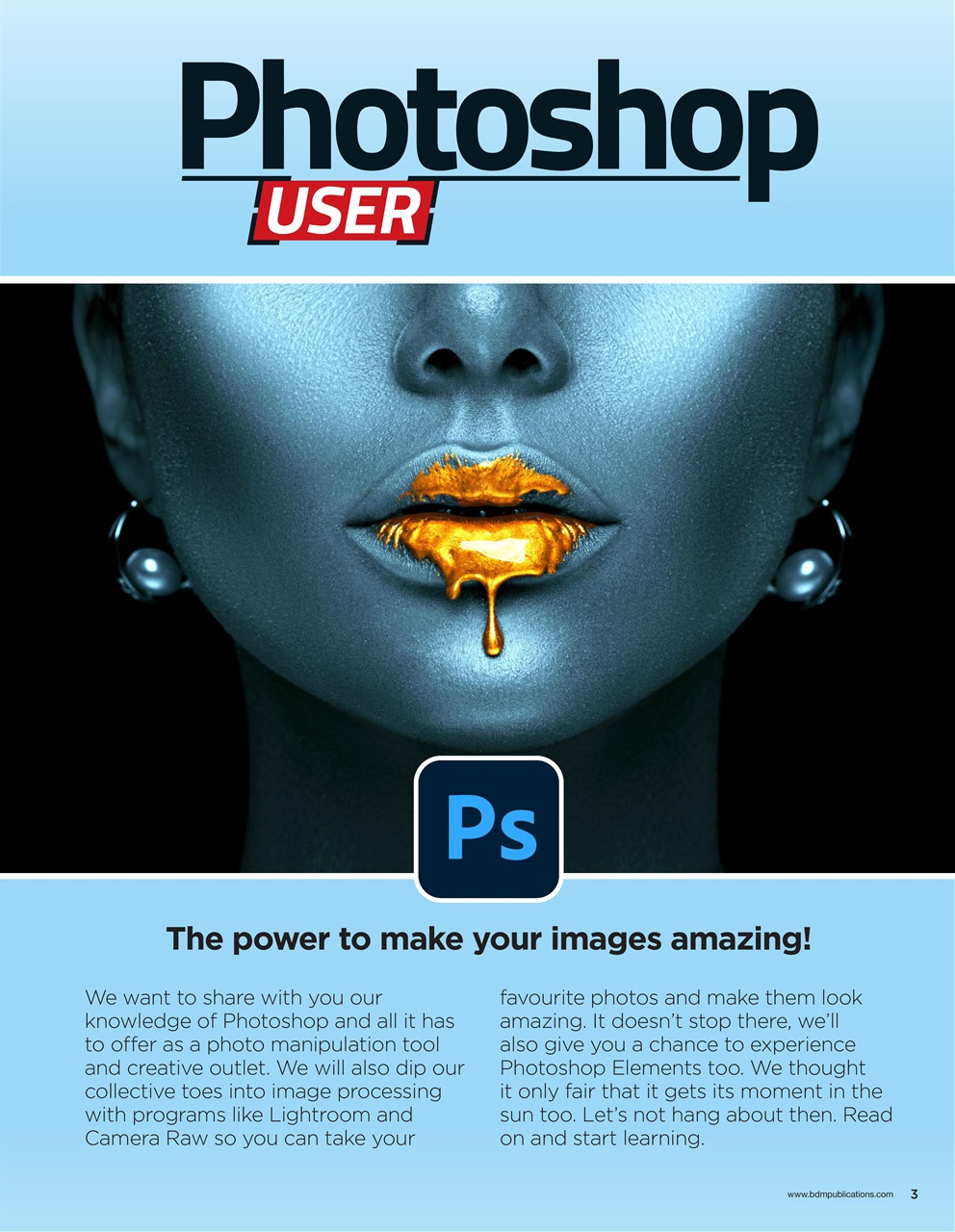 Photoshop User Preview Pages
